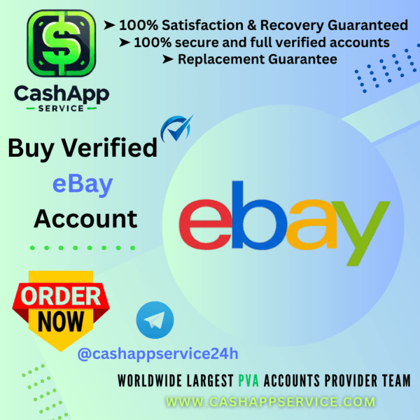 Buy Verified eBay Account, Verified eBay Account