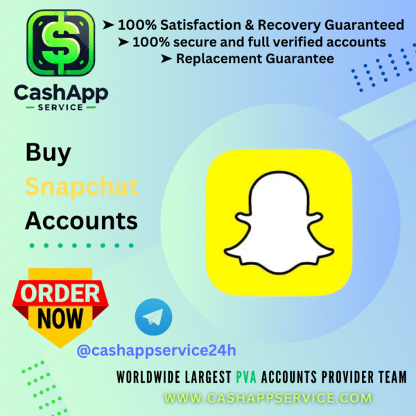 Buy Snapchat Accounts, Snapchat Accounts